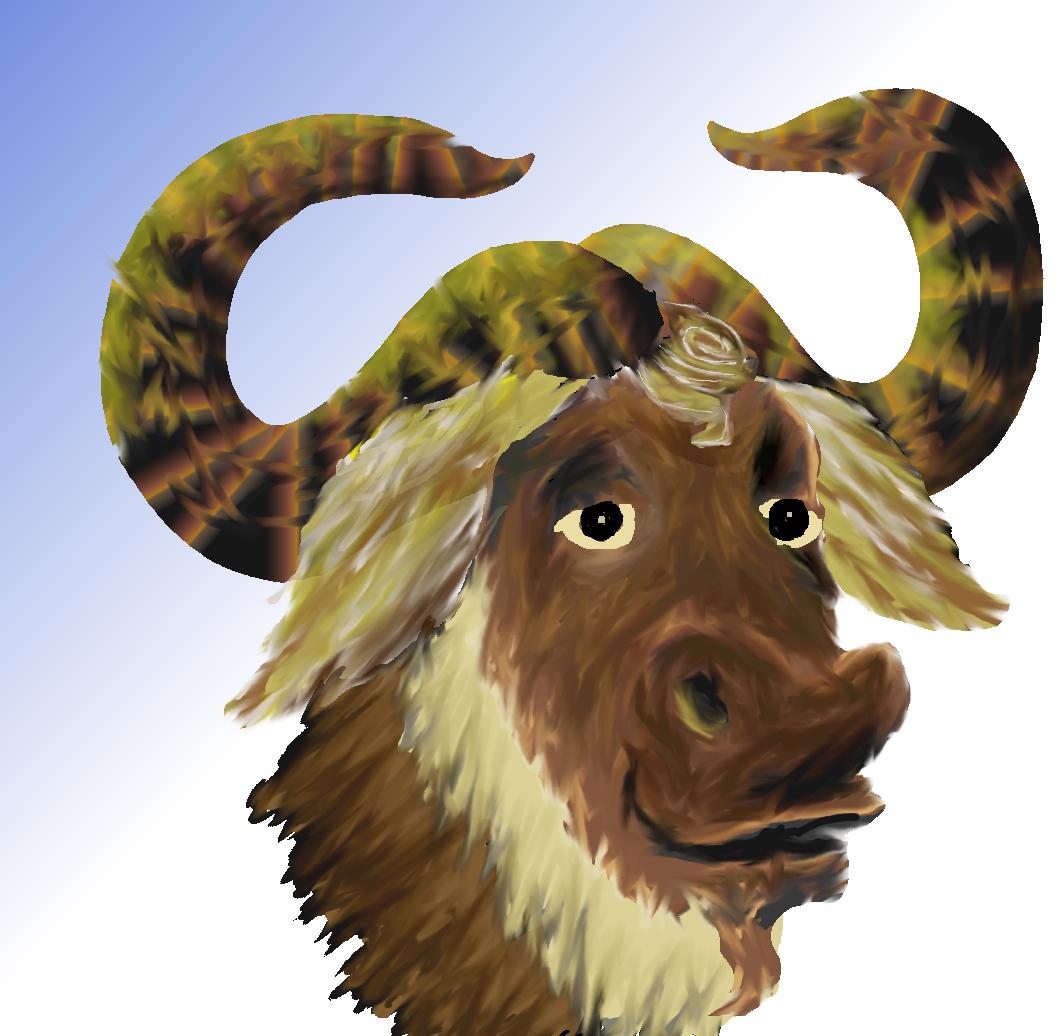 Portrait Of GNU By Dale Mellor GNU Project Free Software Foundation