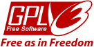 GPLv3 - Free Software - Free as in Freedom