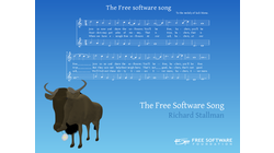  [The Free Software Song wallpaper] 