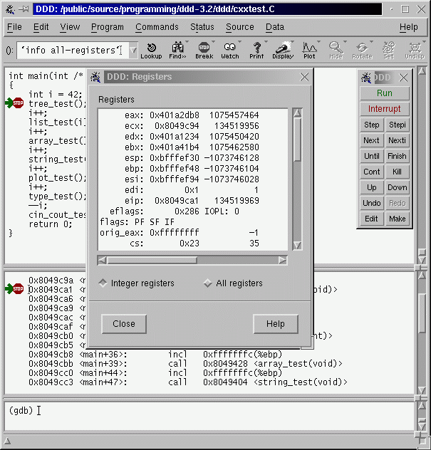 DDD - Data Display Debugger - GNU Project - Free Software Foundation (FSF)
